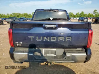 2024 Toyota Tundra 1794 Edition with VIN 5TFMC5DB7RX064784, listed as a Copart auction lot 62749385 with 17,587 mi miles and Salvage title. Bid and sale history available at DreamBid. Image 6.