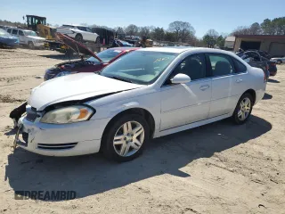 2014 Chevrolet Impala LT с VIN 2G1WB5E33E1103535, выставлен на аукционе Copart как лот 49402595 с пробегом 147 521 миль миль и На запчасти • Non repairable. История ставок и продаж доступна на DreamBid. Изображение 1.