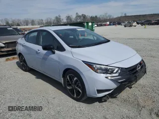2023 Nissan Versa SR with VIN 3N1CN8FV6PL843586, listed as a Copart auction lot 49622095 with 10,237 mi miles and Salvage Title. Bid and sale history available at carsss.com. Image 4.