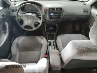 2000 Honda Civic VP z VIN 2HGEJ6611YH535305, wystawiony jako Copart lot #60373365 z przebiegiem 157 718 mil mil oraz Czysty tytuł • Clean title. Historia ofert i sprzedaży dostępna na DreamBid. Obrazek 8.
