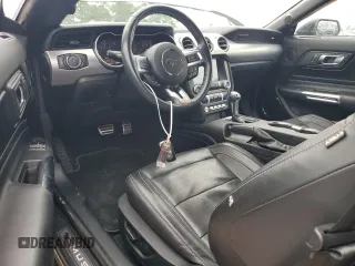 2022 Ford Mustang EcoBoost with VIN 1FA6P8TH9N5150100, listed as a Copart auction lot 55800095 with 21,996 mi miles and Salvage Title. Bid and sale history available at DreamBid. Image 8.