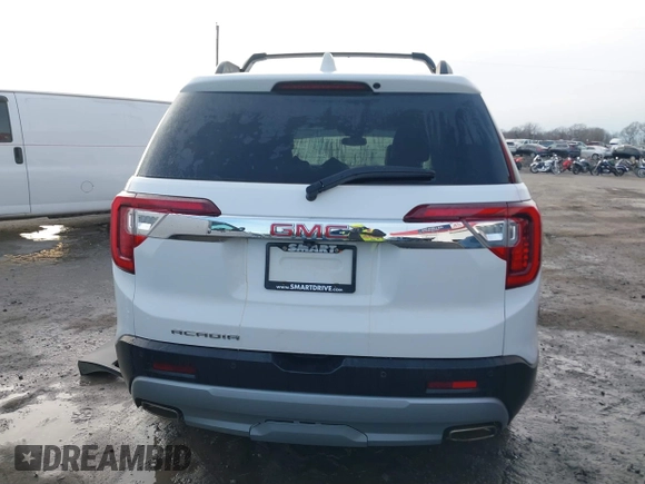 2023 GMC Acadia SLT with VIN 1GKKNMLS0PZ212549, listed as a IAAI auction lot 41371189 with 26,805 mi miles and . Bid and sale history available at DreamBid. Image 16.