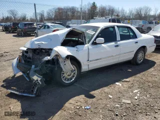 2004 Mercury Grand Marquis GS with VIN 2MEFM74W64X610707, listed as a Copart auction lot 49430335 with 98,719 mi miles and Salvage Title. Bid and sale history available at carsss.com. Image 1.