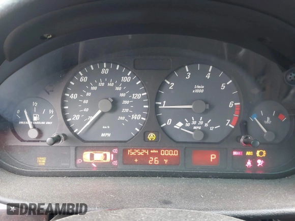2002 BMW 3 Series 325Ci with VIN WBABS33432PG83177, listed as a IAAI auction lot 41581847 with 152,524 mi miles and . Bid and sale history available at DreamBid. Image 7.