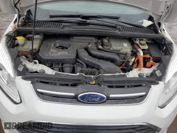 2017 Ford C-Max Energi SE with VIN 1FADP5EU3HL107792, listed as a Copart auction lot 39612194 with 80,891 mi miles. Bid and sale history available at carsss.com. Image 11.