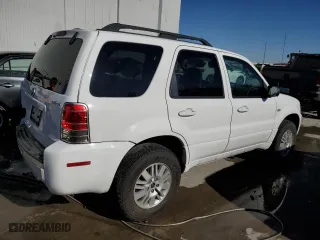 2006 Mercury Mariner Luxury with VIN 4M2CU571X6KJ13393, listed as a Copart auction lot 71995284 with 75,693 mi miles and Salvage Title. Bid and sale history available at carsss.com. Image 3.