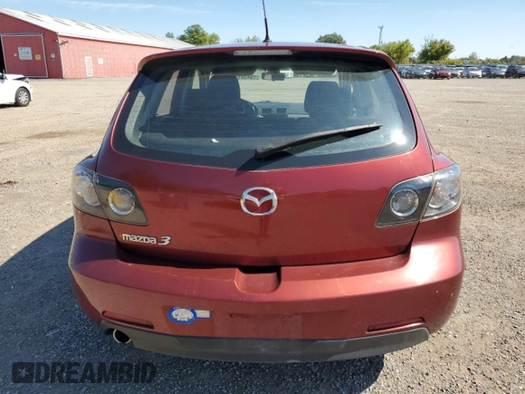 2006 Mazda 3 s with VIN JM1BK143961463934, listed as a Copart auction lot 70430124 with 238,221 mi miles and Salvage Title. Bid and sale history available at carsss.com. Image 6.