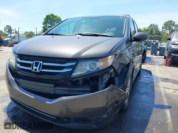 2016 Honda Odyssey EX-L with VIN 5FNRL5H66GB093249, listed as a IAAI auction lot 42044800 with 133,923 mi miles. Bid and sale history available at carsss.com. Image 6.