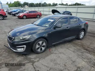 2013 Kia Optima EX with VIN KNAGM4AD5D5057098, listed as a Copart auction lot 63023175 with 216,370 mi miles and Salvage title. Bid and sale history available at DreamBid. Image 1.