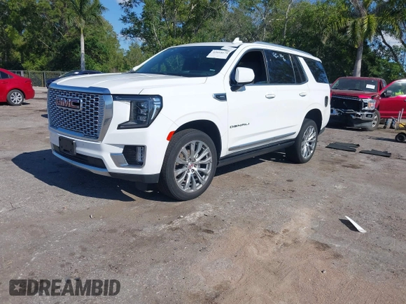 2023 GMC Yukon Denali with VIN 1GKS1DKL2PR303909, listed as a IAAI auction lot 42018679 with 65,532 mi miles. Bid and sale history available at carsss.com. Image 17.