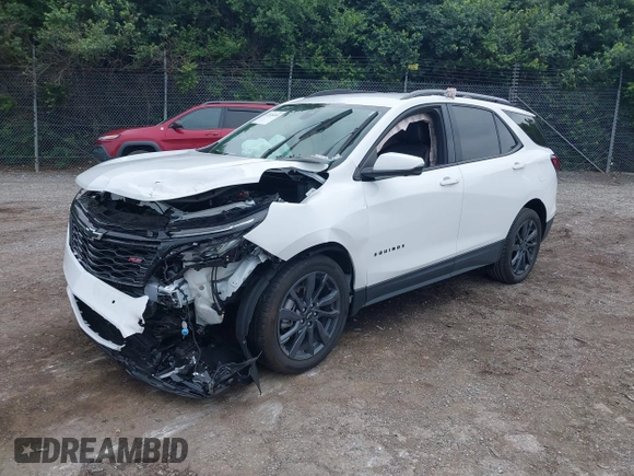 2024 Chevrolet Equinox RS with VIN 3GNAXMEG0RS221656, listed as a IAAI auction lot 42536858 with Not provided miles and . Bid and sale history available at DreamBid. Image 18.