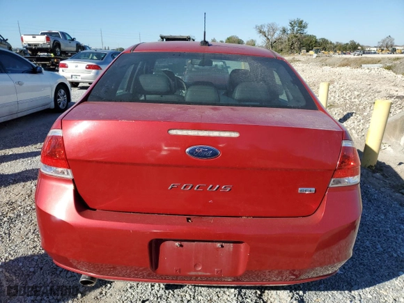 2010 Ford Focus SEL with VIN 1FAHP3HN1AW223619, listed as a Copart auction lot 83437574 with 0 mi miles and Clean Title. Bid and sale history available at carsss.com. Image 6.
