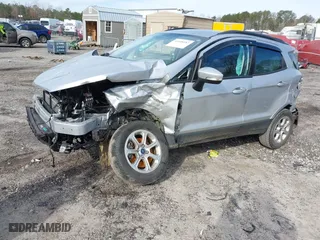 2021 Ford EcoSport SE with VIN MAJ3S2GE6MC447527, listed as a IAAI auction lot 41608187 with NaN miles. Bid and sale history available at carsss.com. Image 18.
