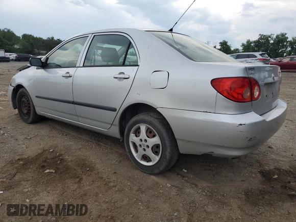 2006 Toyota Corolla CE with VIN JTDBR32E160091295, listed as a Copart auction lot 64252645 with 107,446 mi miles and Clean title. Bid and sale history available at DreamBid. Image 2.