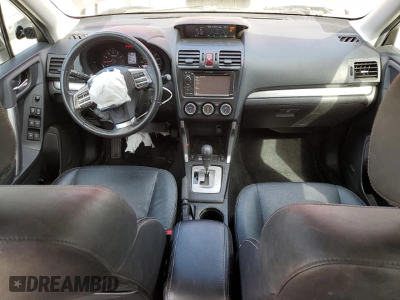 2014 Subaru Forester XT Touring with VIN JF2SJGMC0EH513844, listed as a Copart auction lot 61162355 with 56,887 mi miles and Salvage title. Bid and sale history available at DreamBid. Image 8.