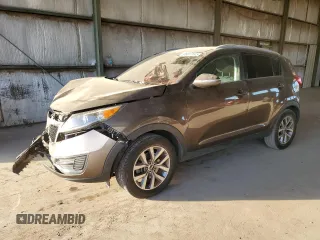 2014 Kia Sportage LX with VIN KNDPB3AC9E7579393, listed as a Copart auction lot 88817845 with 87,494 mi miles and Salvage Title. Bid and sale history available at carsss.com. Image 1.