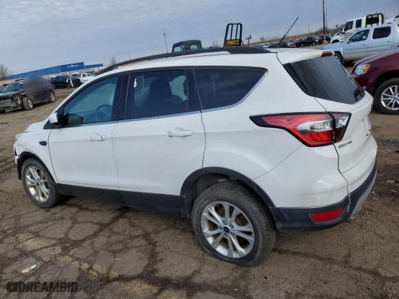 2017 Ford Escape SE with VIN 1FMCU0GD3HUC23384, listed as a Copart auction lot 52005695 with 100,127 mi miles and Clean Title. Bid and sale history available at carsss.com. Image 2.