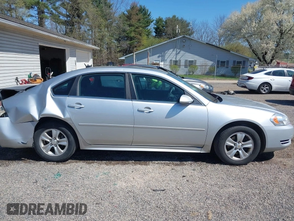 2014 Chevrolet Impala LS with VIN 2G1WA5E39E1153813, listed as a IAAI auction lot 42062409 with 343,418 mi miles and . Bid and sale history available at DreamBid. Image 13.