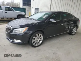 2015 Buick LaCrosse Premium I with VIN 1G4GD5G37FF256024, listed as a Copart auction lot 50158615 with 74,253 mi miles and Salvage title. Bid and sale history available at DreamBid. Image 1.