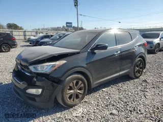 2013 Hyundai Santa Fe Sport with VIN 5XYZUDLB7DG094149, listed as a Copart auction lot 47644315 with 136,612 mi miles and Salvage Title. Bid and sale history available at carsss.com. Image 1.