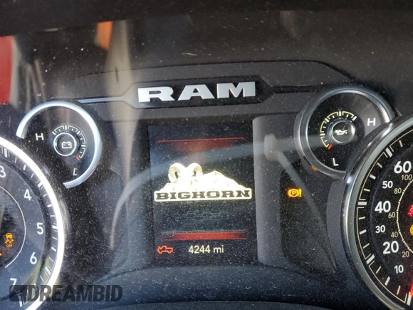 2024 Ram 1500 Big Horn with VIN 1C6RRFFG6RN131025, listed as a Copart auction lot 41797095 with 4,244 mi miles and Clean title. Bid and sale history available at DreamBid. Image 9.