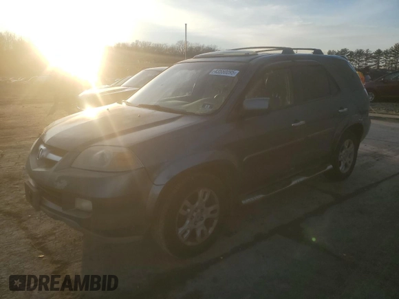 2005 Acura MDX Touring with VIN 2HNYD18935H501137, listed as a Copart auction lot 43550095 with 272,602 mi miles and Salvage Title. Bid and sale history available at carsss.com. Image 1.