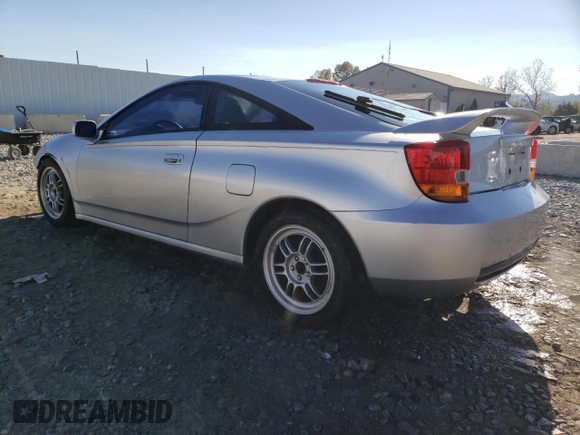 2000 Toyota Celica GTS with VIN JTDDY38T2Y0026055, listed as a Copart auction lot 73242794 with 224,246 mi miles and Non Repairable. Bid and sale history available at carsss.com. Image 2.