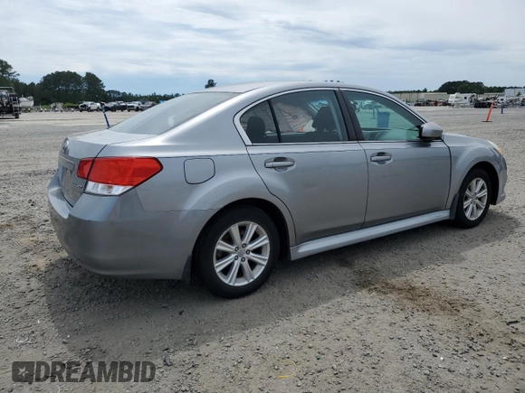 2011 Subaru Legacy Premium with VIN 4S3BMBC64B3248486, listed as a Copart auction lot 56133785 with 162,457 mi miles and Salvage title. Bid and sale history available at DreamBid. Image 3.