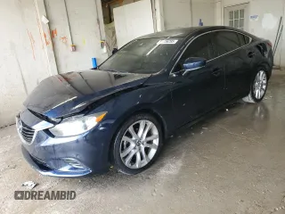 2017 Mazda Mazda6 Touring with VIN JM1GL1V5XH1121057, listed as a Copart auction lot 53736285 with 114,843 mi miles and Salvage Title. Bid and sale history available at carsss.com. Image 1.