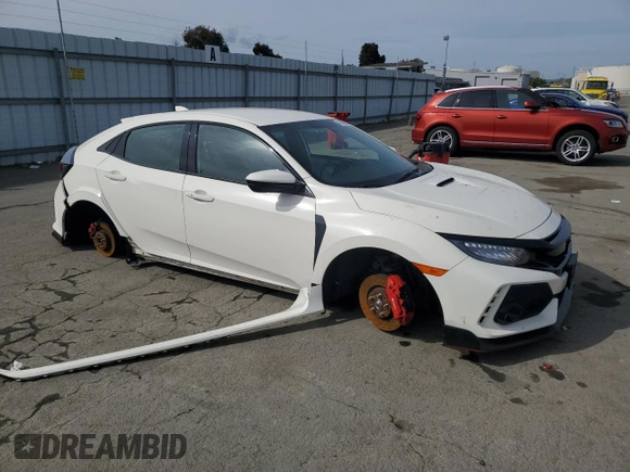 2018 Honda Civic Type R Touring z VIN SHHFK8G78JU200261, wystawiony jako Copart lot #49848535 z przebiegiem 32 426 mil mil oraz Szkody całkowita. Historia ofert i sprzedaży dostępna na DreamBid. Obrazek 4.
