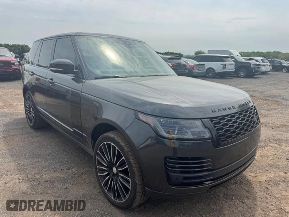 2018 Land Rover Range Rover with VIN SALGS2RE9JA390684, listed as a Copart auction lot 57118715 with 39,474 mi miles and Clean title. Bid and sale history available at DreamBid. Image 4.