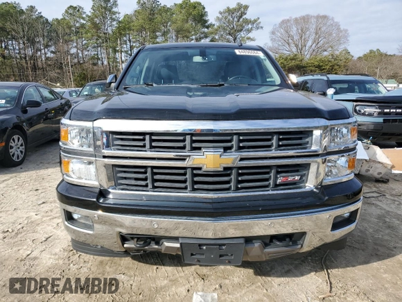 2014 Chevrolet Silverado 1500 LTZ with VIN 1GCVKSEC3EZ269921, listed as a Copart auction lot 84896084 with 136,671 mi miles and Salvage Title. Bid and sale history available at DreamBid. Image 5.