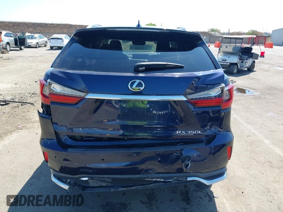 2018 Lexus RX 350L Premium with VIN JTJDZKCA4J2009035, listed as a IAAI auction lot 42636998 with 108,555 mi miles and . Bid and sale history available at DreamBid. Image 16.