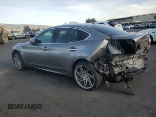 2011 Infiniti M37 with VIN JN1BY1APXBM322226, listed as a Copart auction lot 79061164 with 242,410 mi miles and Salvage Title. Bid and sale history available at carsss.com. Image 2.