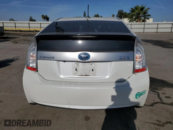 2014 Toyota Prius with VIN JTDKN3DP3E3062680, listed as a Copart auction lot 58554345 with 83,579 mi miles and Salvage title. Bid and sale history available at DreamBid. Image 6.