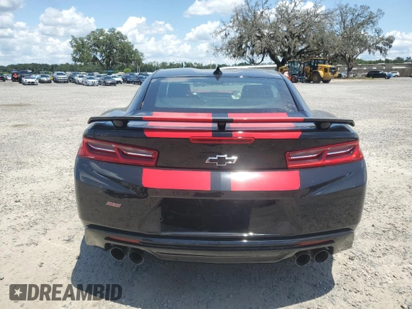2016 Chevrolet Camaro 2SS with VIN 1G1FH1R72G0178455, listed as a Copart auction lot 62285365 with 46,971 mi miles and Salvage title. Bid and sale history available at DreamBid. Image 6.
