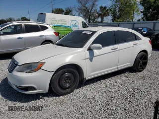 2012 Chrysler 200 LX with VIN 1C3CCBAG8CN255275, listed as a Copart auction lot 50957485 with 131,971 mi miles and Salvage Title. Bid and sale history available at DreamBid. Image 1.