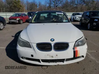 2005 BMW 5 Series 545i with VIN WBANB335X5CN64539, listed as a Copart auction lot 44254165 with 105,852 mi miles and Salvage Title. Bid and sale history available at carsss.com. Image 5.