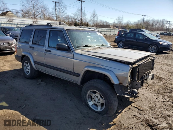 2000 Jeep Cherokee z VIN 1J4FF48S0YL142309, wystawiony jako Copart lot #46277785 z przebiegiem 148 966 mil mil oraz Nie do naprawy • Non repairable. Historia ofert i sprzedaży dostępna na DreamBid. Obrazek 4.