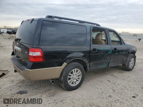2014 Ford Expedition Max XLT with VIN 1FMJK1H54EEF51123, listed as a Copart auction lot 50251385 with 203,362 mi miles and Salvage title. Bid and sale history available at DreamBid. Image 3.