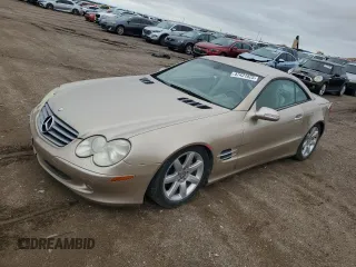 2003 Mercedes-Benz SL 500 с VIN WDBSK75F23F042663, выставлен на аукционе Copart как лот 57431825 с пробегом 122 336 миль миль и Чистый • Clean title. История ставок и продаж доступна на DreamBid. Изображение 1.
