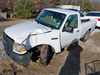 2007 Ford Ranger XL with VIN 1FTYR10DX7PA53176, listed as a IAAI auction lot 41688549 with 186,203 mi miles. Bid and sale history available at carsss.com. Image 6.