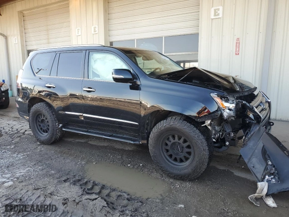 2018 Lexus GX with VIN JTJJM7FX8J5201605, listed as a Copart auction lot 79541884 with 58,988 mi miles and Salvage Title. Bid and sale history available at carsss.com. Image 4.