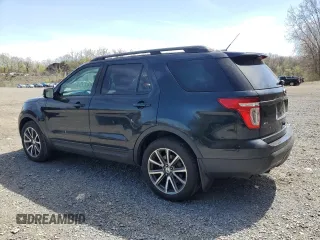 2015 Ford Explorer XLT with VIN 1FM5K8D84FGA30743, listed as a Copart auction lot 53464025 with 77,959 mi miles and Salvage Title. Bid and sale history available at carsss.com. Image 2.