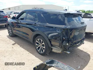2022 Ford Explorer ST-Line with VIN 1FMSK7KH7NGB05501, listed as a IAAI auction lot 41989567 with 58,895 mi miles and . Bid and sale history available at DreamBid. Image 3.