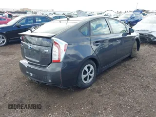 2015 Toyota Prius Four with VIN JTDKN3DU1F0398370, listed as a IAAI auction lot 41925595 with 130,131 mi miles. Bid and sale history available at carsss.com. Image 4.
