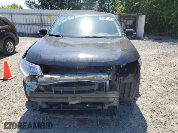 2018 Mitsubishi Outlander ES with VIN JA4AZ3A36JZ041387, listed as a Copart auction lot 65187715 with 132,876 mi miles and Salvage title. Bid and sale history available at DreamBid. Image 5.