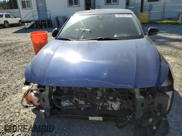 2020 Nissan Altima 2.5 SR with VIN 1N4BL4CV1LC186588, listed as a Copart auction lot 53732145 with 59,382 mi miles and Salvage Title. Bid and sale history available at carsss.com. Image 5.