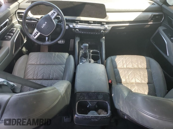 2024 Kia Telluride SX Prestige X-Pro with VIN 5XYP5DGC5RG502937, listed as a Copart auction lot 55226235 with Not provided miles and Salvage title. Bid and sale history available at DreamBid. Image 8.
