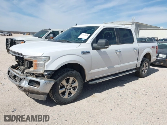 2019 Ford F-150 XL with VIN 1FTEW1E42KKE77610, listed as a IAAI auction lot 41765076 with 155,437 mi miles and . Bid and sale history available at DreamBid. Image 17.